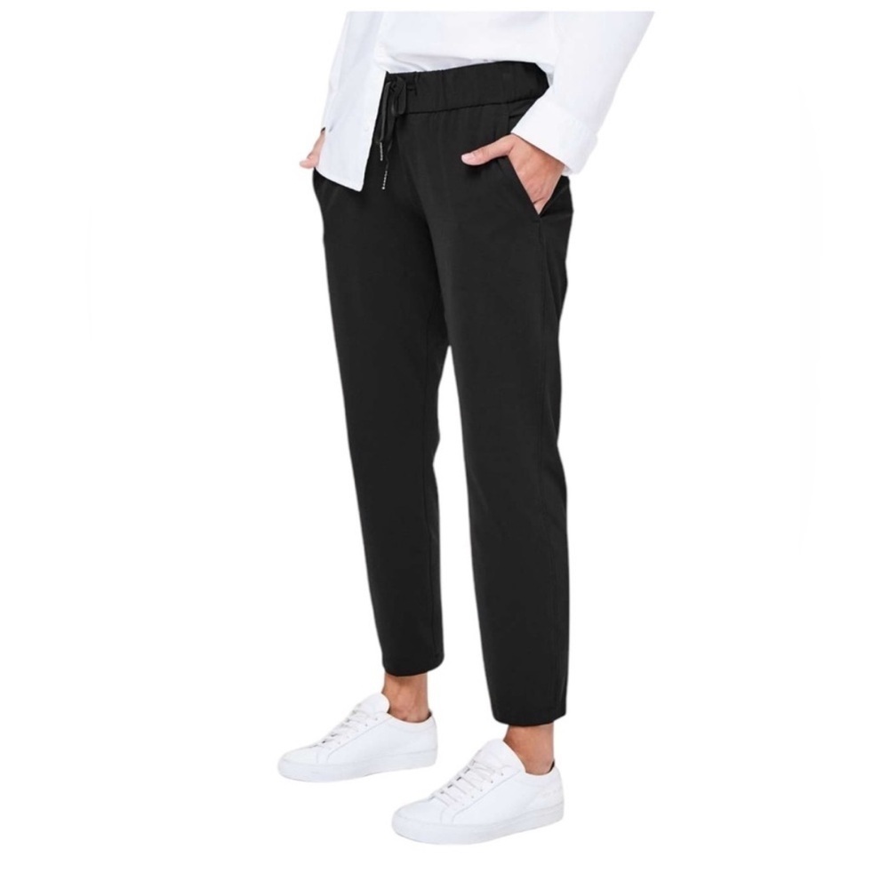 LULULEMON Black Drawstring on the fly Pants